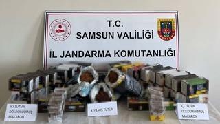 Jandarmadan kaçak tütün operasyonu