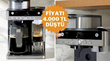 Hem filtre hem kaps&uuml;l kahve keyfi şimdi 4.000 TL indirimde!