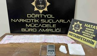 Erzin&rsquo;de 250 gram metamfetamin ele ge&ccedil;irildi