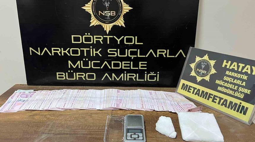 Erzin&rsquo;de 250 gram metamfetamin ele ge&ccedil;irildi
