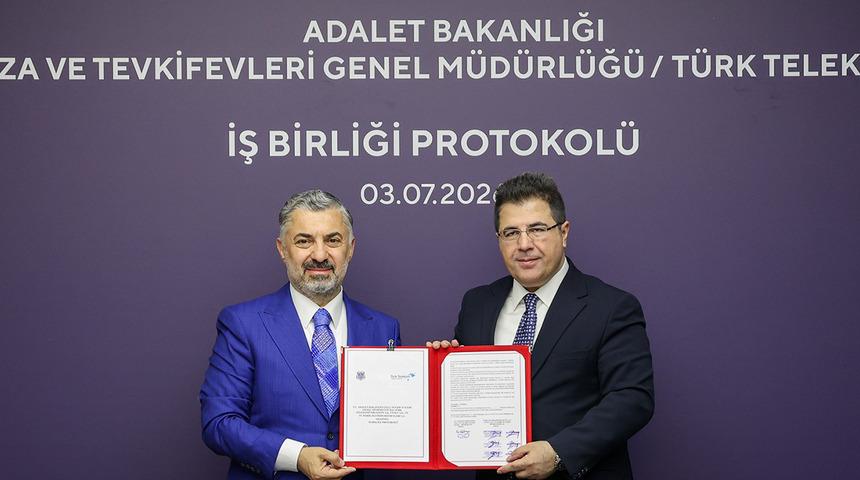 T&uuml;rk Telekom ile Ceza ve Tevkifevleri Genel M&uuml;d&uuml;rl&uuml;ğ&uuml;'nden dijital d&ouml;n&uuml;ş&uuml;mde yeni protokol