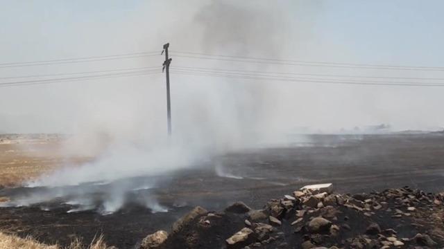 Gaziantep’teki anız yangınıyla ilgili 3 kişi gözaltına alındı
