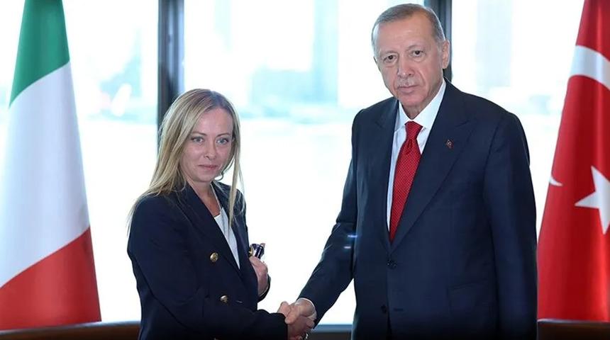 Cumhurbaşkanı Erdoğan, İtalya Başbakanı Meloni ile telefonda g&ouml;r&uuml;şt&uuml; 