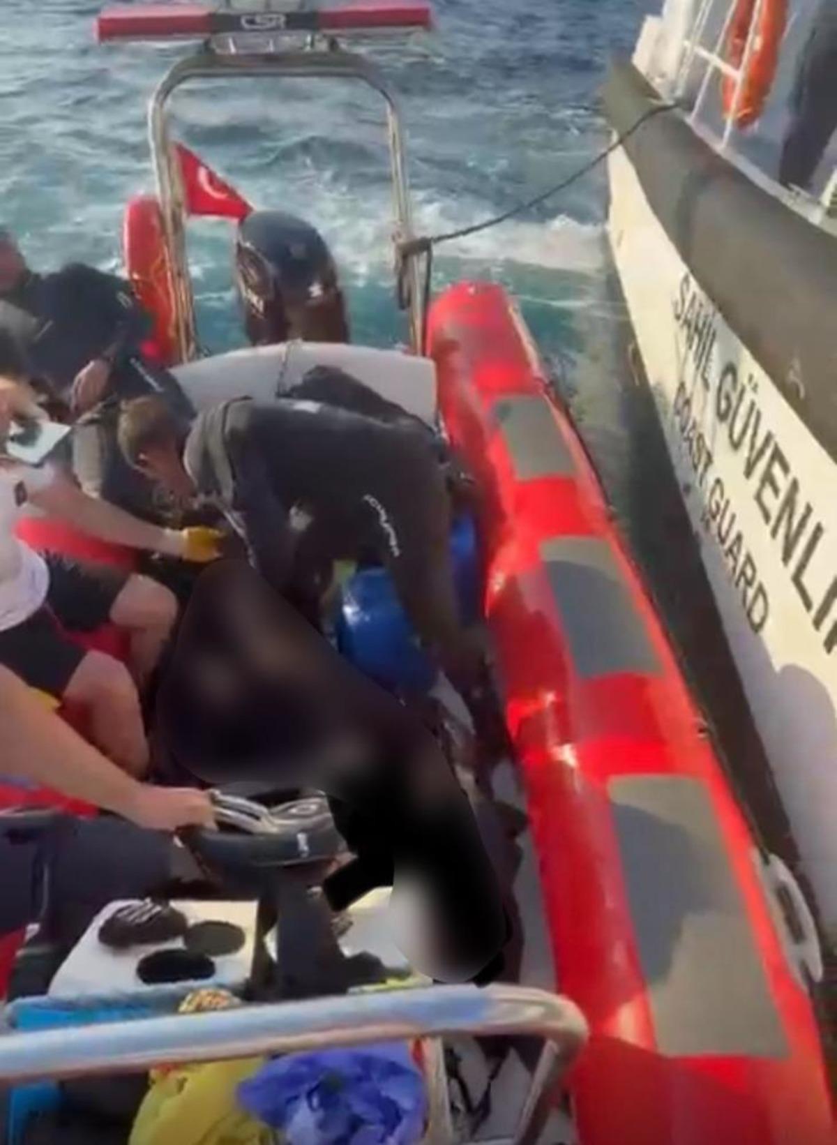 Ayvalık ta tekne turunda kaybolan gencin cansız bedenine ulaşıldı 1