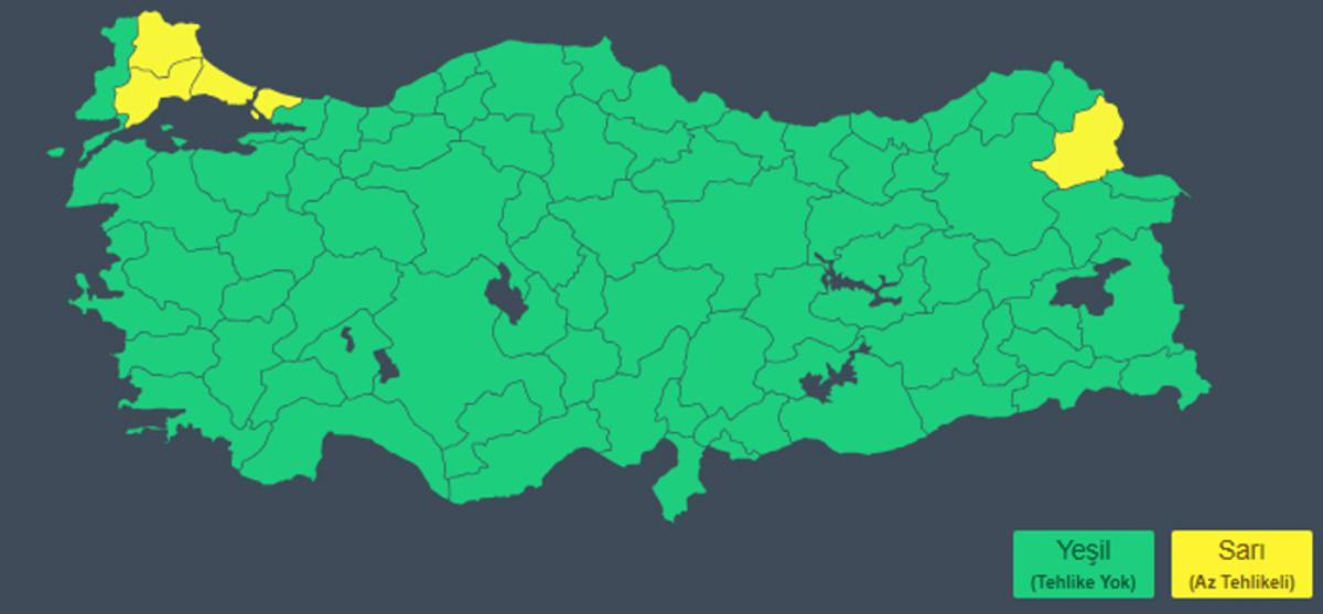 Meteoroloji den İstanbul i&ccedil;in sarı kod! AKOM ve Valilik de uyardı 2