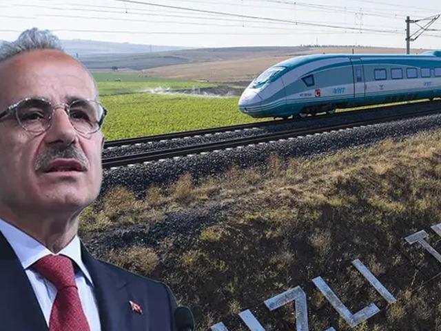 İstanbul-&Ccedil;anakkale arası 2 saate d&uuml;şecek! Uraloğlu, hızlı tren hattı i&ccedil;in tarih verdi