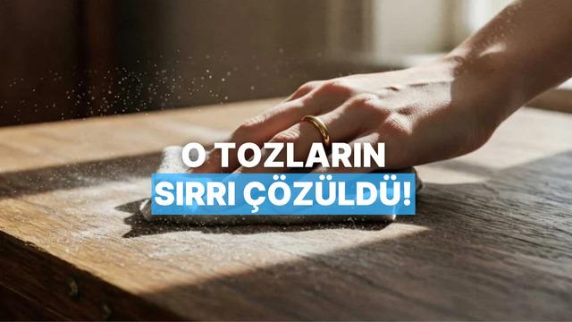 Ne kadar temizlerseniz temizleyin o tozların ertesi gün yine gelmesinin arkasındaki gizli bilimsel nedenler