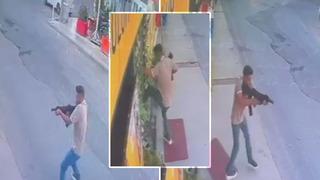 Bodrum'da pompalı tüfekle rastgele ateş açtı; o anlar kamerada