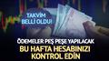Bu hafta hesab�n�za para yatabilir! ��te temett� verecek �irketler