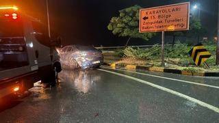 Alaplı Akçakoca yolundaki kazada 5 kişi yaralandı