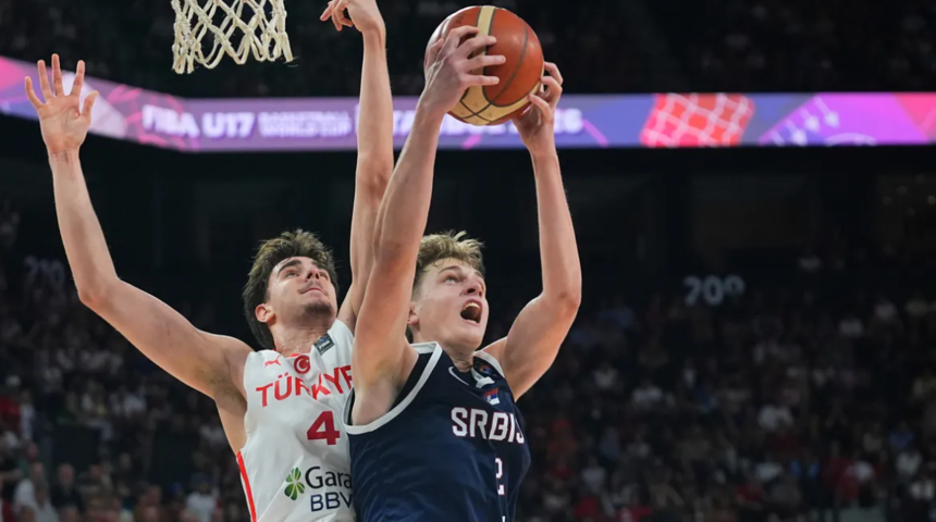 T&uuml;rkiye, FIBA U17 Basketbol D&uuml;nya Kupası yarı finalinde Sırbistan&rsquo;a yenildi