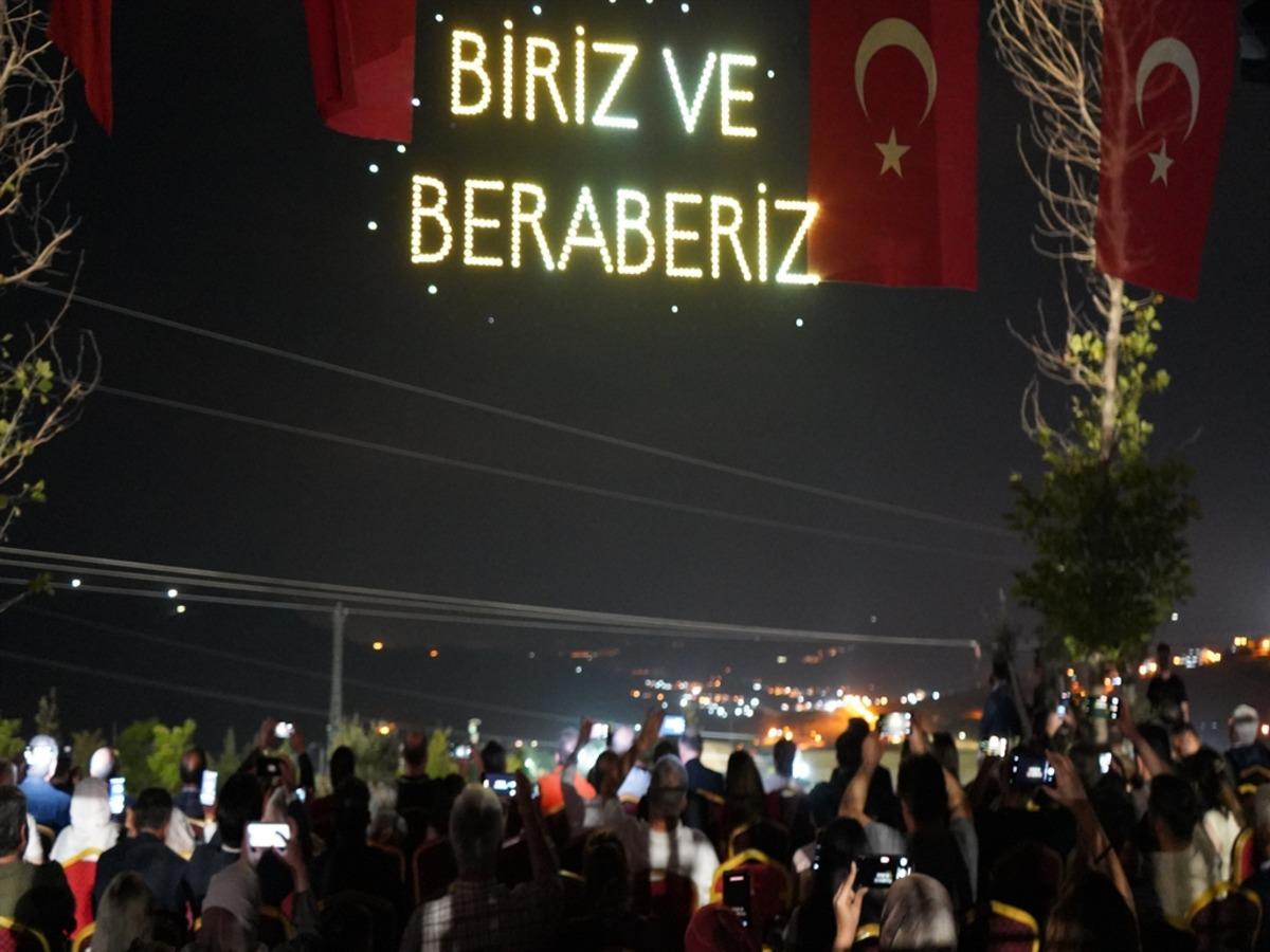 Şırnak’ta Hz. Nuh’u Anma Merasimi’nde ışıklı dron gösterisi 2