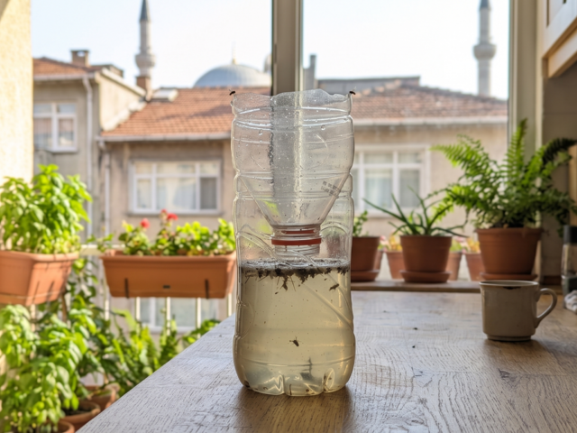 Bu basit y&ouml;ntem evdeki t&uuml;m b&ouml;cekleri avlayacak!