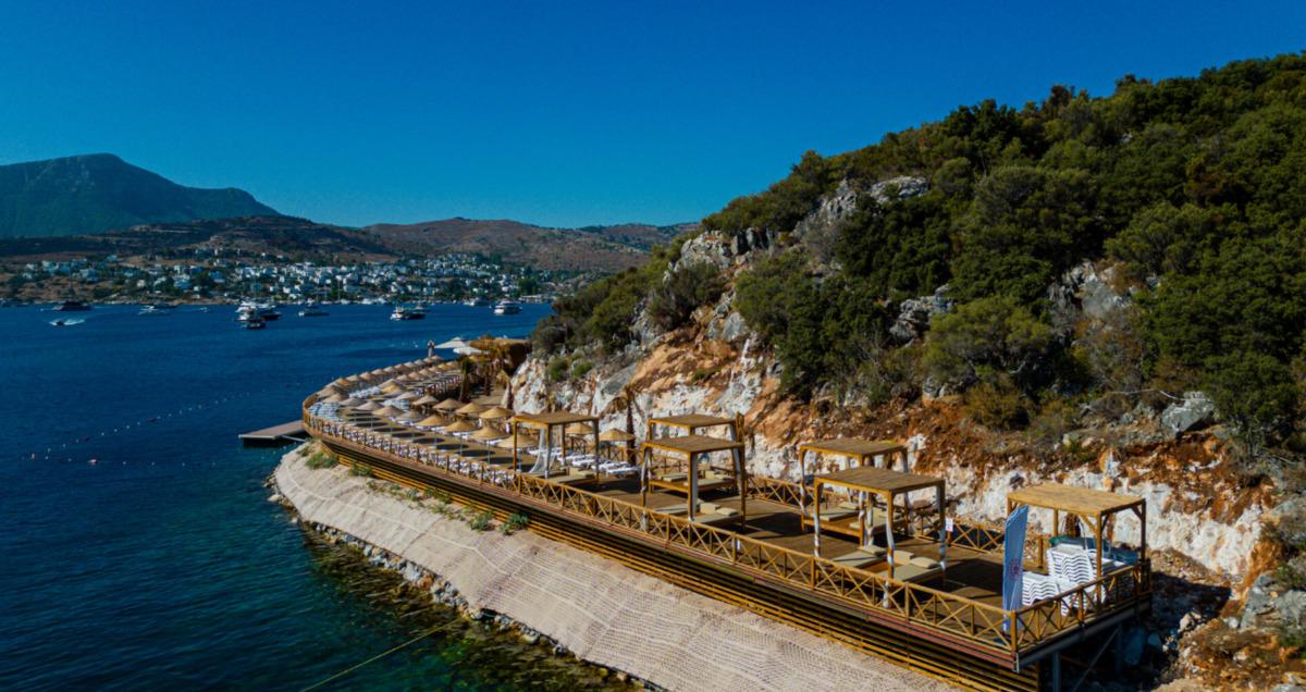 Bodrum da ezber bozan plaj: Giriş &uuml;creti yok, lahmacun 125 TL  1