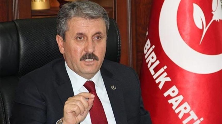 BBP Genel Başkanı Mustafa Destici'den 'af' a&ccedil;ıklaması