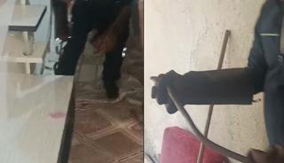 Hakkari&rsquo;de eve giren yılan paniğe neden oldu