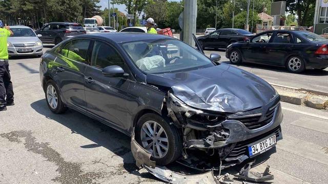 Elazığ’da trafik kazası: 1 yaralı 1