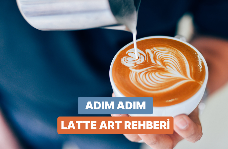 Latte art yapmaya yeni başlayanlar i&ccedil;in adım adım s&uuml;t k&ouml;p&uuml;rtme el rehberi