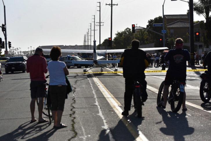 Uçak yola acil iniş yaptı!  G5