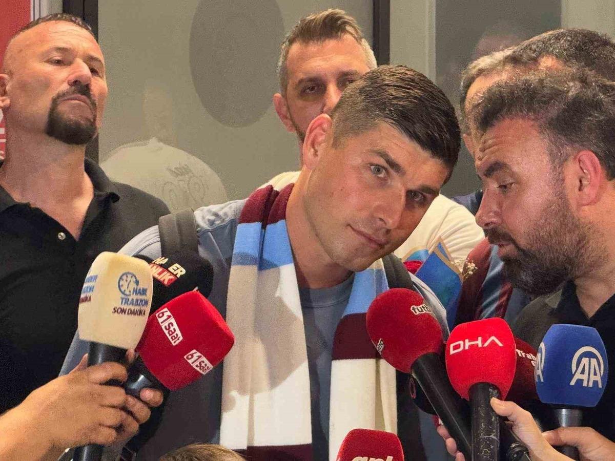 Trabzonspor’un yeni transferi Malinovskyi, Trabzon’da 1