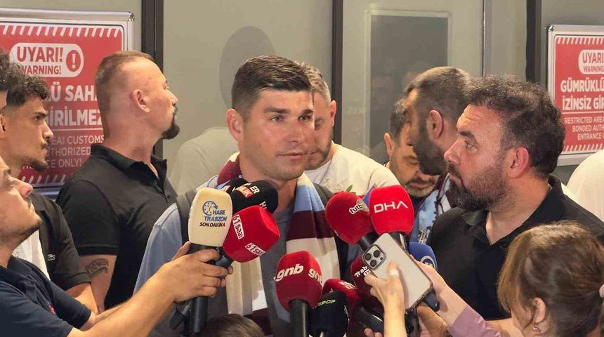 Trabzonspor&rsquo;un yeni transferi Malinovskyi, Trabzon&rsquo;da