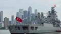 Atlantik'in �tesinde g�� g�sterisi: TCG Oru�reis New York'ta