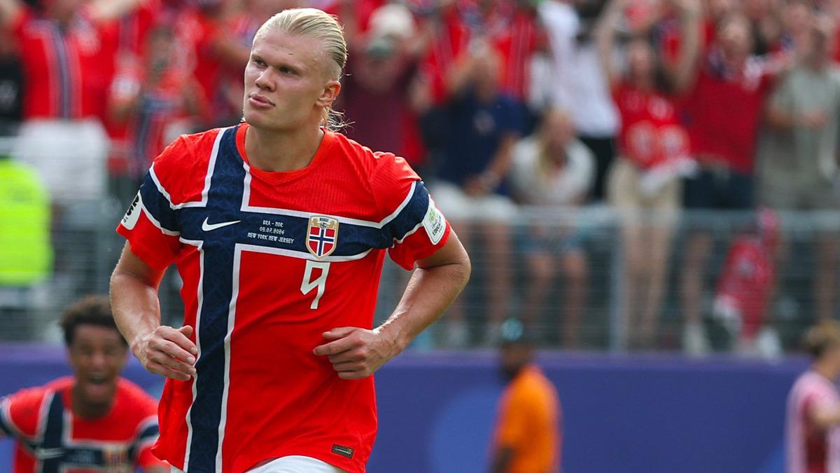 Norveç Brezilya'yı Haaland ile yıktı! Sambacılar turnuvadan elendi