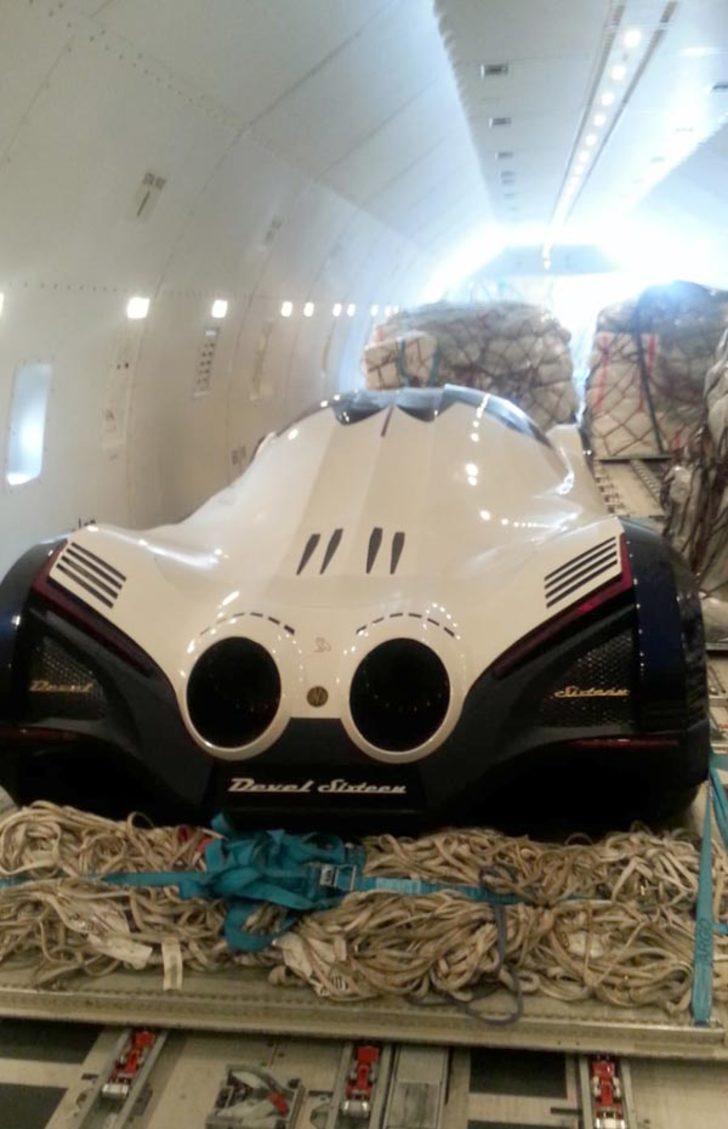 Turkish Cargo, "dünyanın en hızlı arabası"nı taşıdı  G1