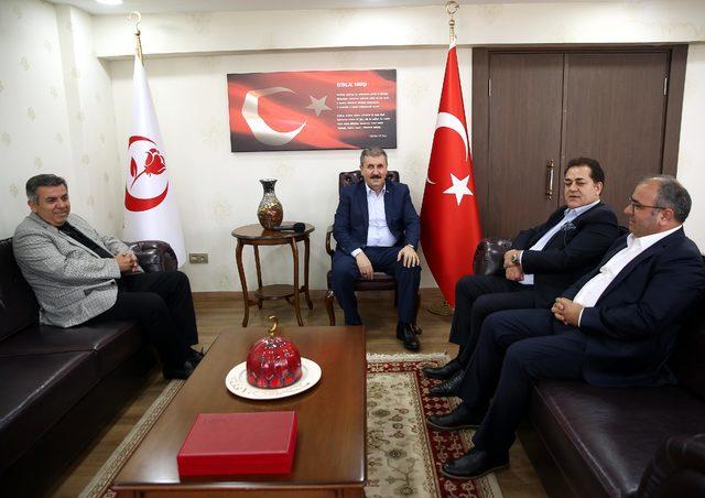 BBP Genel Başkanı Destici: İnşallah önümüzdeki yıl Eskişehirspor Süper Lig'e çıkar
