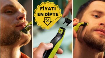 Her ay binlerce satan Philips OneBlade tıraş makinesi indirimde!