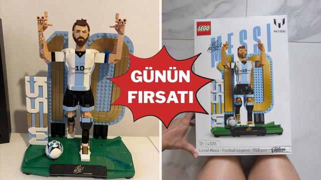 FIFA heyecanını evinize taşıyacak LEGO Messi setinde indirim bugün bitiyor