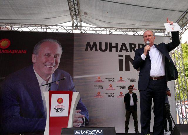 İnce: Erdoğan'a soruyorum; o komutanı ihraç edecek misin?