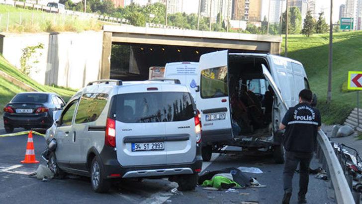 İstanbul Ümraniye'de korkunç kaza! Otomobil işçilere çarptı: Ölü ve yaralılar var!