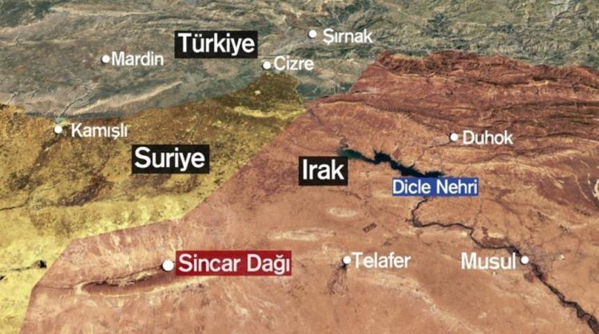 Gündemi sarsan iddia! ABD ordusu Sincar Dağı'nda üs kuruyor!