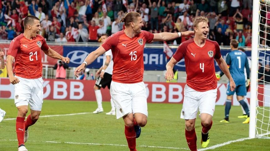 Avusturya 2 - 1 Almanya maç özeti