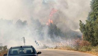 İznik&rsquo;te korkutan yangın