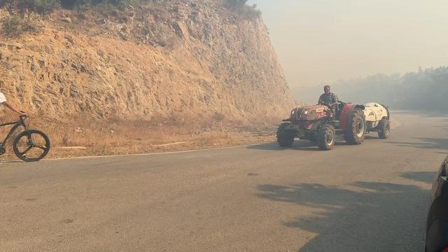 İznik&rsquo;te korkutan yangın 1