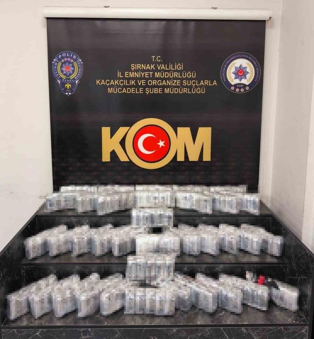 Şırnak’ta 16,2 milyon liralık kaçak ürün ele geçirildi 5