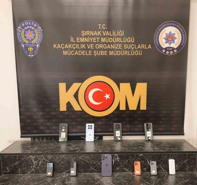 Şırnak’ta 16,2 milyon liralık kaçak ürün ele geçirildi 1