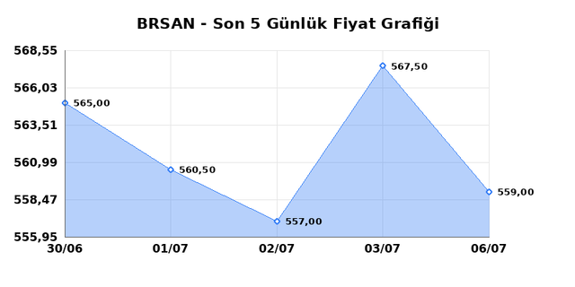 BORUSAN BORU SANAYI (BRSAN) 07 Temmuz Salı 2026 Günlük Teknik Analiz 1