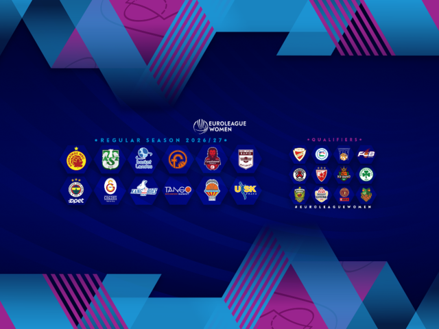 Kadınlar Euroleague&rsquo;de F.Bah&ccedil;e, G.Saray ve Emlak Konut olacak!