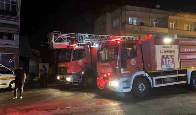 Boya deposu alevlere teslim oldu 2