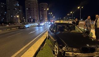 Kayseri'de zincirleme trafik kazasında 2 kişi yaralandı