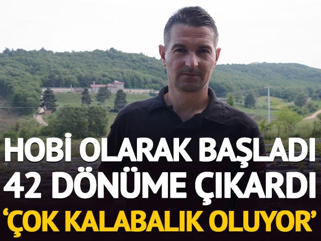 Hobi olarak başladı, 42 d&ouml;n&uuml;me &ccedil;ıkardı