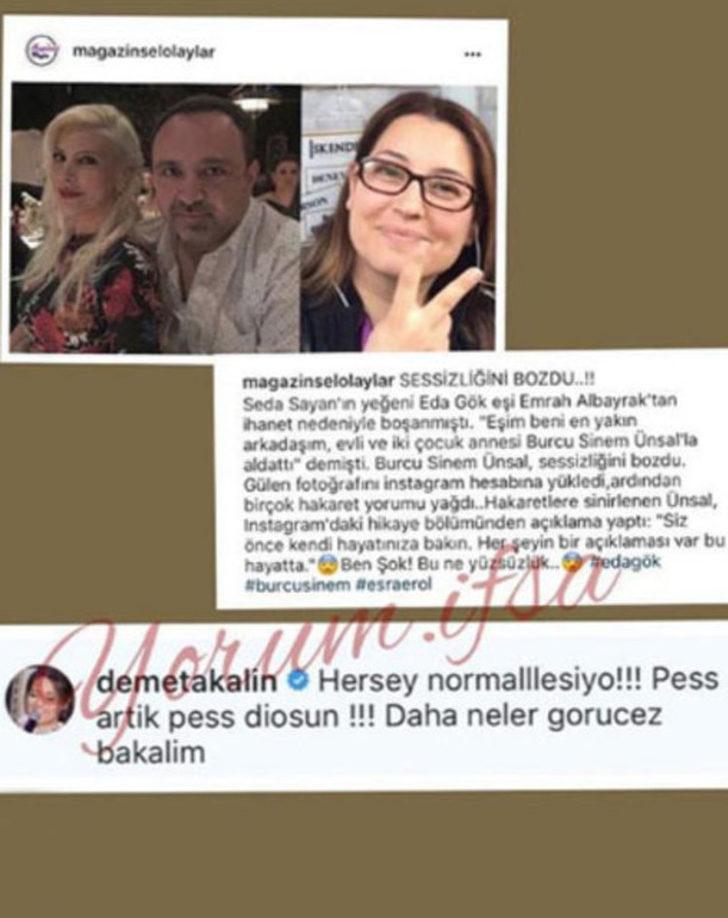İhaneti Esra Erol duyurmuştu! Olay kadın Burcu Sinem Ünsal'ın açıklaması Demet'i çıldırttı G5