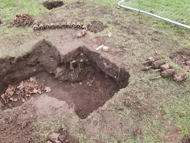 &Ccedil;ocuk parkında 176 adet bomba bulundu
