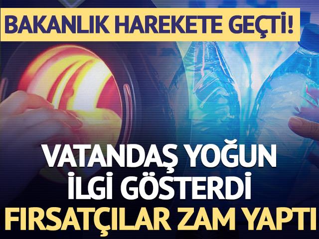 Vatandaş yoğun ilgi g&ouml;sterdi, fırsat&ccedil;ılar zam yaptı! Bakanlık harekete ge&ccedil;ti
