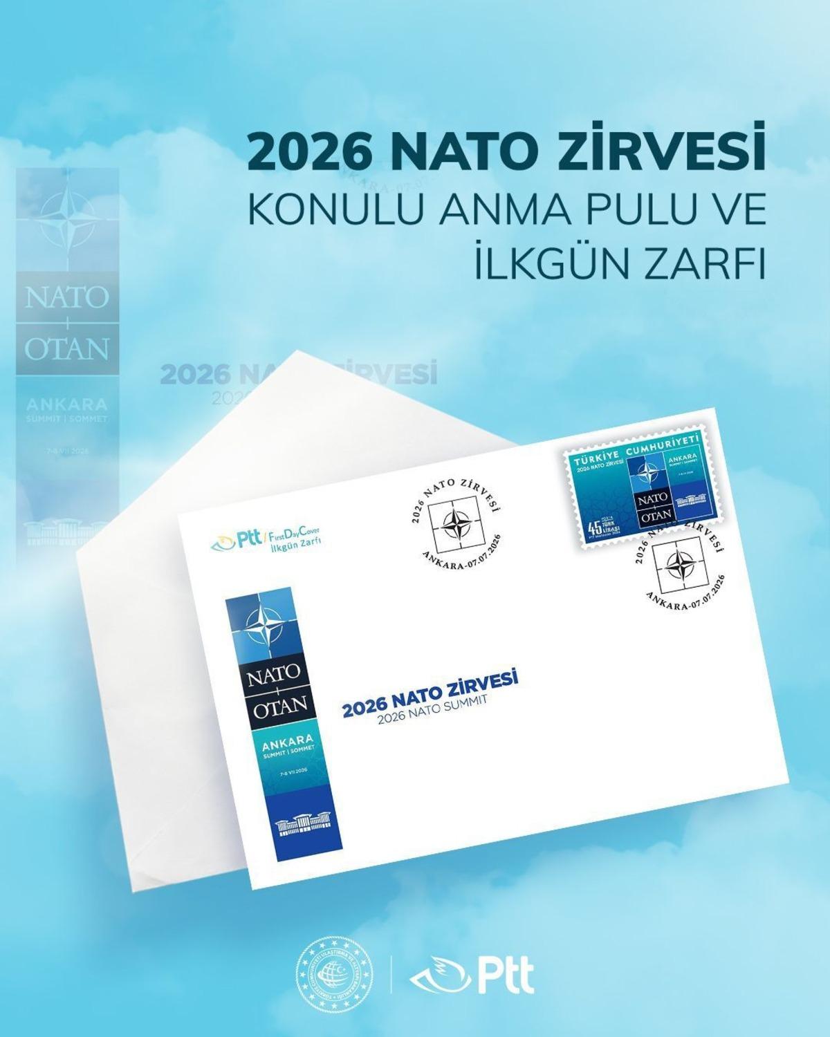 Bakan Uraloğlu açıkladı: PTT den 2026 Nato Zirvesi için özel pul 2