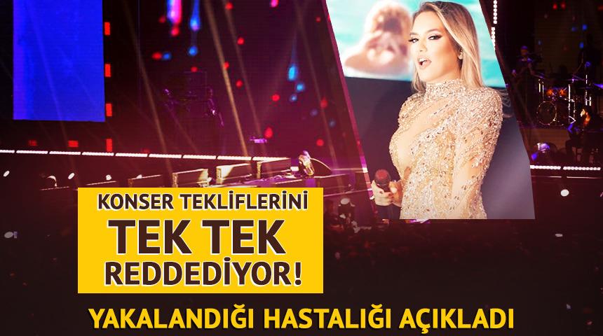 Konser tekliflerini tek tek reddediyor! Yakalandığı hastalığı a&ccedil;ıkladı