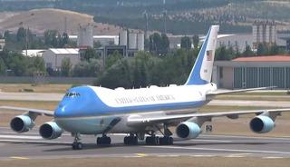 ABD Başkanı Trump'ın u&ccedil;ağı Ankara'ya indi